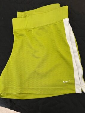 Nike Women's Lime Green Shorts